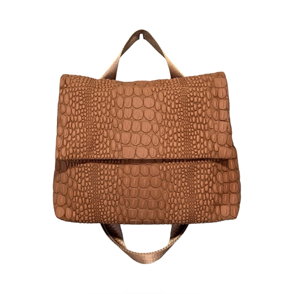 Daniella Lehavi Brown Textured Women's Backpack